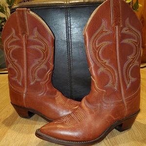 Justin Western Cowgirl Boots Beautiful Stitching